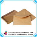 free sample custom luxury kraft paper envelope printing